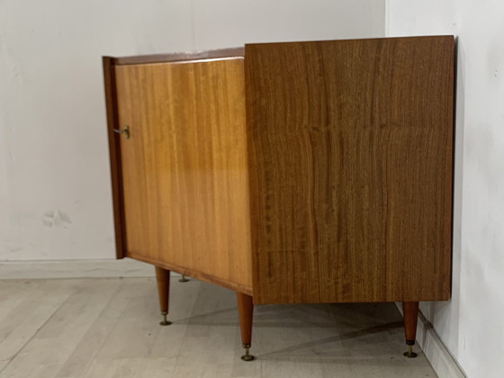 Image 1 of Mid Century hoekkast dressoir vintage