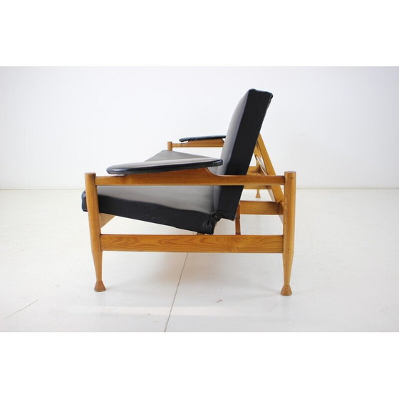 Image 1 of Mid-eeuwse bank van Uluv, Tsjecho-Slowakije 1960