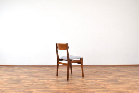 Image 1 of Mid Century Deense Teakhouten Eetkamerstoelen Door Erik Buch, 1960S, Set Van 4