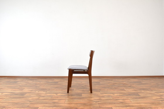 Image 1 of Mid Century Deense Teakhouten Eetkamerstoelen Door Erik Buch, 1960S, Set Van 4