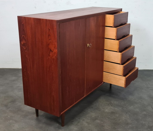 Vintage teak highboard 