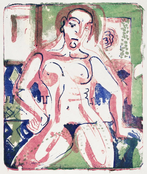 Ernst Kirchner ---Nude Woman