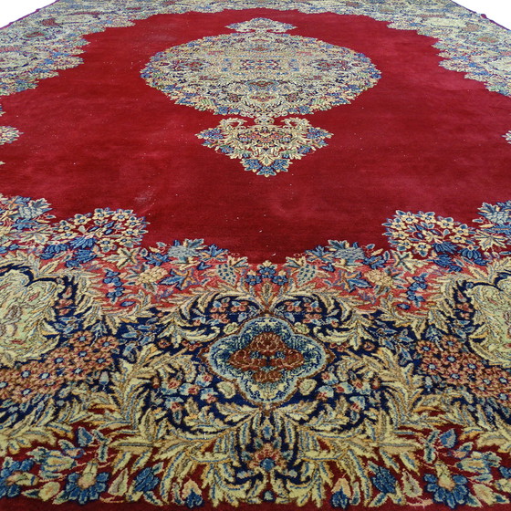 Image 1 of Vintage XXXL-Kirman Perzisch tapijt