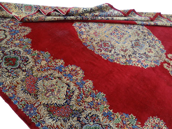 Image 1 of Vintage XXXL-Kirman Perzisch tapijt
