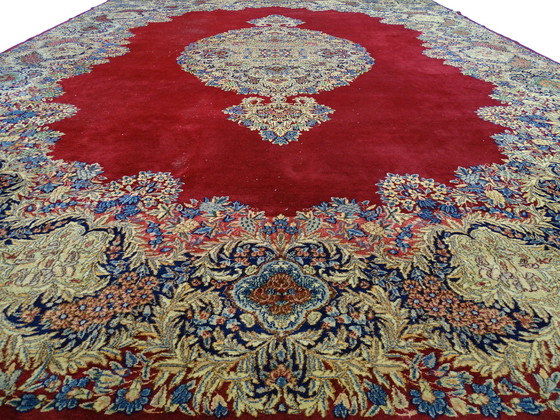 Image 1 of Vintage XXXL-Kirman Perzisch tapijt