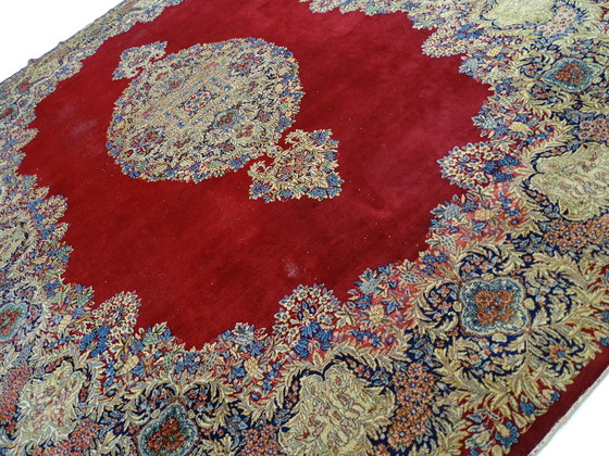 Image 1 of Vintage XXXL-Kirman Perzisch tapijt