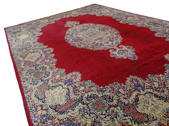 Image 1 of Vintage XXXL-Kirman Perzisch tapijt