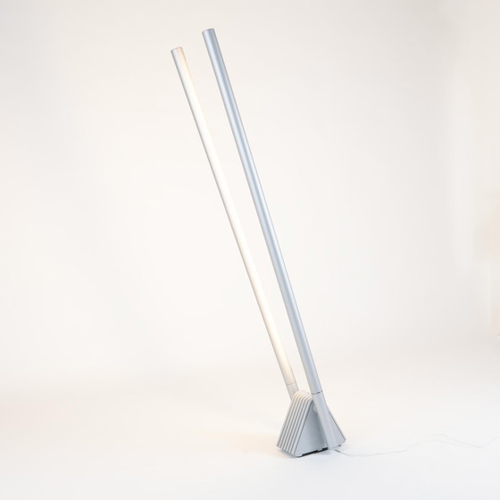 Image 1 of Rodolfo Bonetto 'Sistema Flu' lamp voor Lucitalia, jaren 1980