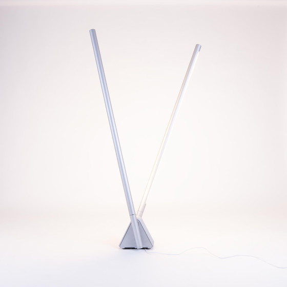 Image 1 of Rodolfo Bonetto 'Sistema Flu' lamp voor Lucitalia, jaren 1980