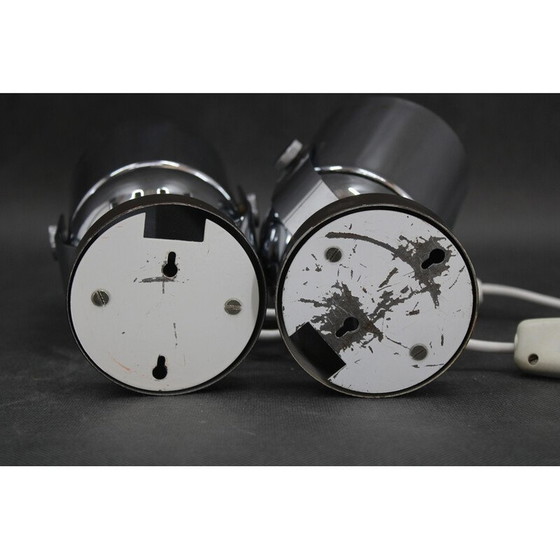 Image 1 of Paar vintage wandlampen van Stanislav Indra voor Combi Lux, Tsjecho-Slowakije 1970