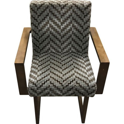 Set van 4 vintage fauteuils door Vladimir Kagan, Amerika