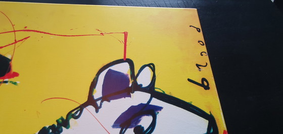 Image 1 of 2x Art print Herman Brood Into the Wild & 't is nu wel dik an