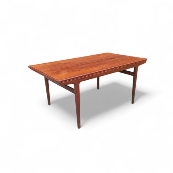 Image 1 of Vintage Scandinavische Teakhouten Eettafel, Johannès Andersen