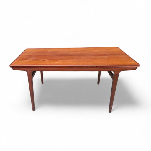 Vintage Scandinavische Teakhouten Eettafel, Johannès Andersen