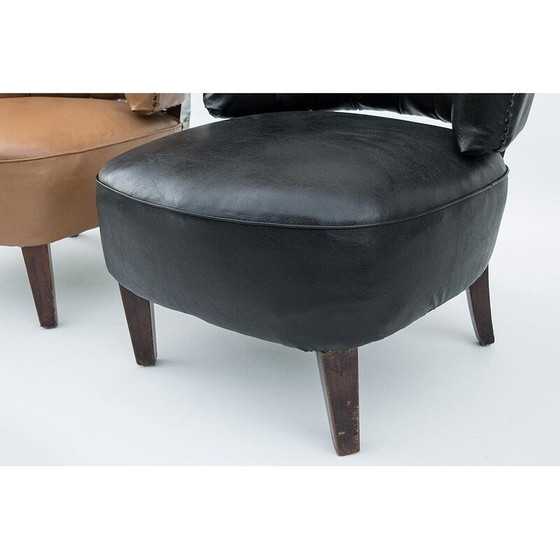 Image 1 of Paar vintage clubfauteuils van Otto Schulz voor Jio Mobler, Zweden