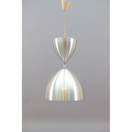 Image 1 of Vintage aluminium plafondlamp van Fog en Morup, Denemarken