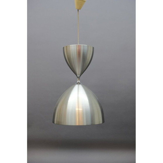 Image 1 of Vintage aluminium plafondlamp van Fog en Morup, Denemarken
