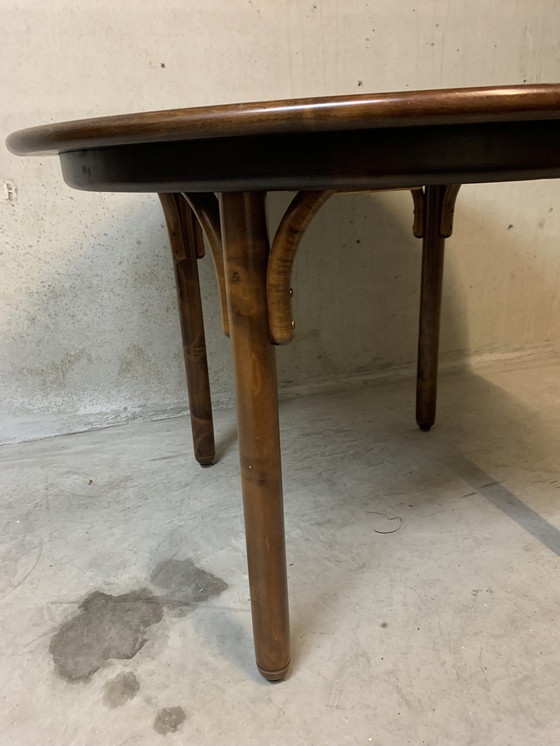 Image 1 of Ronde Thonet Tafel. Uittrekbaar.