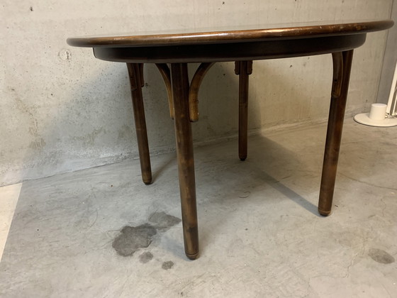 Image 1 of Ronde Thonet Tafel. Uittrekbaar.