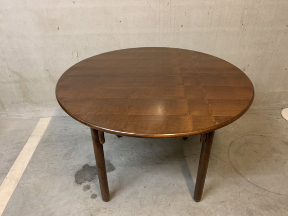 Image 1 of Ronde Thonet Tafel. Uittrekbaar.