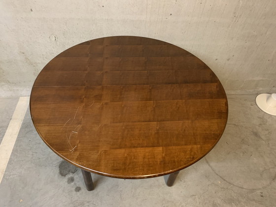 Image 1 of Ronde Thonet Tafel. Uittrekbaar.