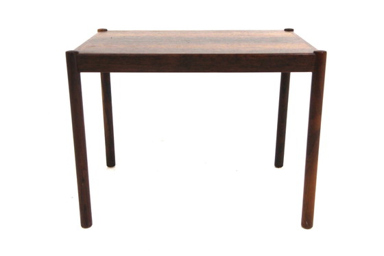 Image 1 of  Scandinavische bijzettafel van rozenhout, Zweden, 1960