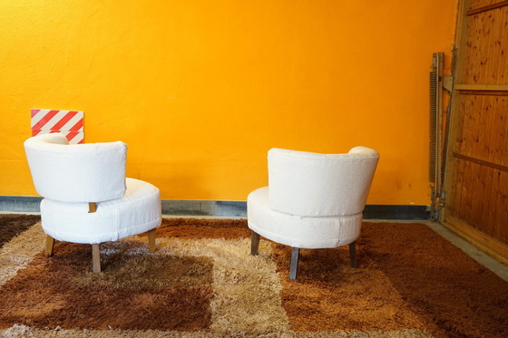 Image 1 of Mid Century fauteuils, set van 2