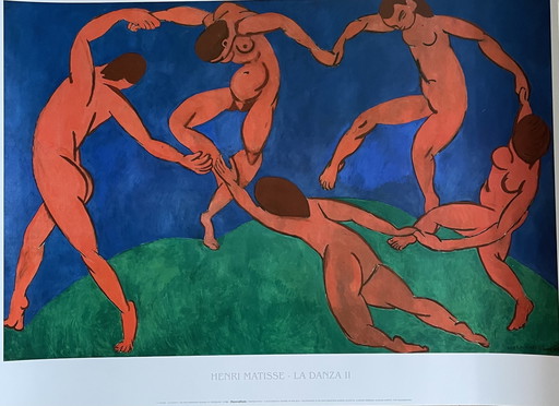 Henri Matisse (1869-1954), La Danza Ii, Copyright Successie H. Matisse, Door Siae 2014, Gedrukt in Italië