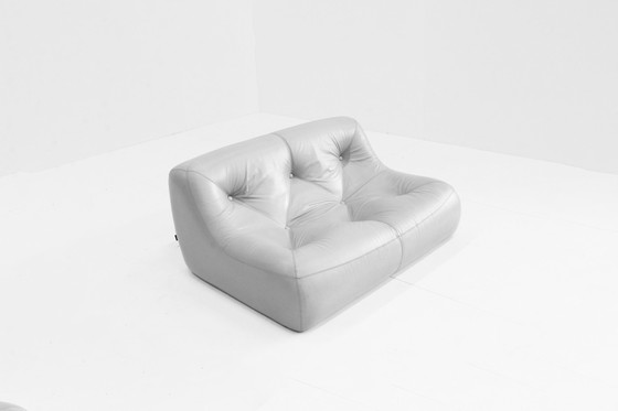 Image 1 of Kali 2 Zits Sofa Ligne Roset Michel Ducaroy Grijs Leder