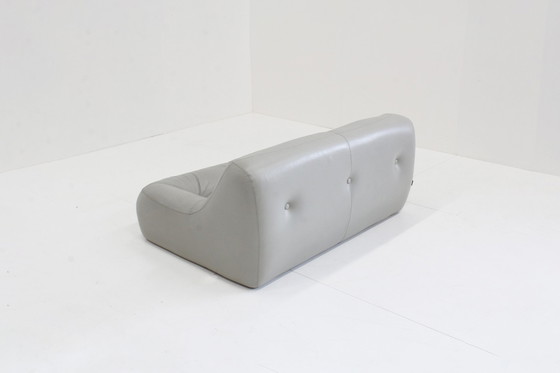 Image 1 of Kali 2 Zits Sofa Ligne Roset Michel Ducaroy Grijs Leder