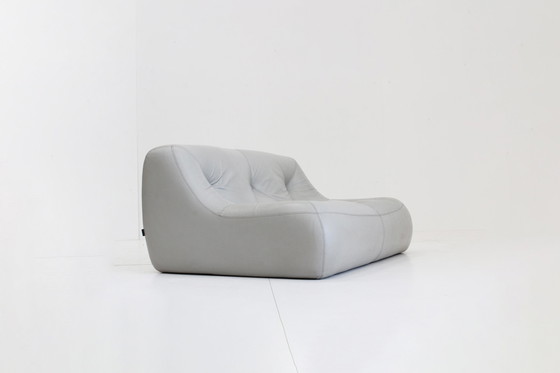 Image 1 of Kali 2 Zits Sofa Ligne Roset Michel Ducaroy Grijs Leder