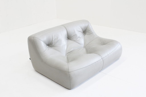 Kali 2 Zits Sofa Ligne Roset Michel Ducaroy Grijs Leder