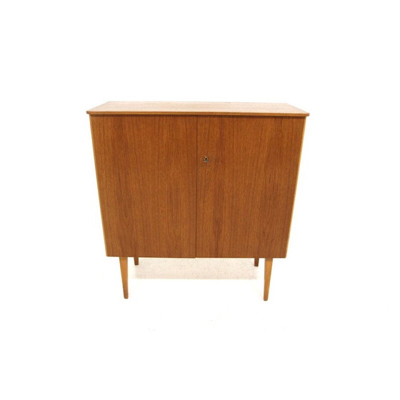 Image 1 of Scandinavisch vintage teak highboard, Zweden 1960