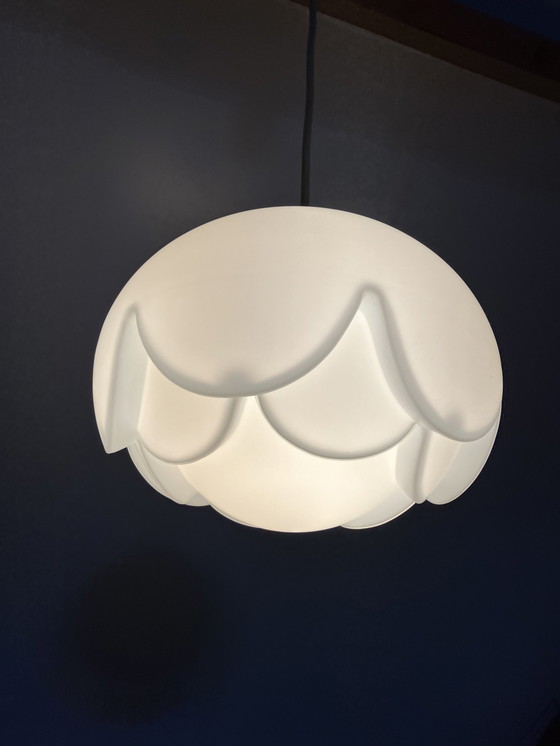 Image 1 of Peill & Putzler Artisjok Seeroze Design Hanglamp Jaren 70