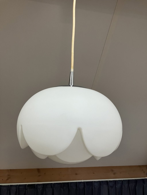 Peill & Putzler Artisjok Seeroze Design Hanglamp Jaren 70