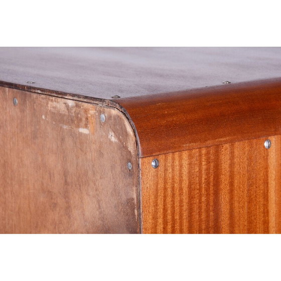Image 1 of Vintage Bauhaus beuken kast van Robert Slezák voor Slezak Fabrieken, Tsjecho-Slowakije 1930