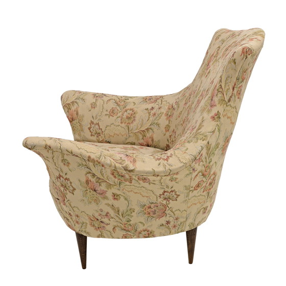 Image 1 of Paar Manta Mid Century Moderne Italiaanse fauteuils, 1950S