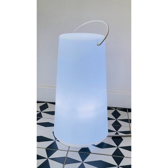 Image 1 of Vintage draagbare lamp in kunststof en metaal van Ola Wihlborg voor Ikea, Zweden 1990