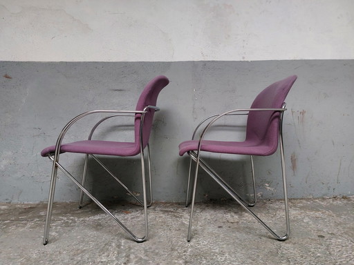 2x Gispen by Hofmann Labofa chair