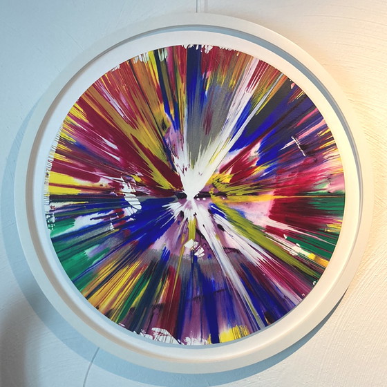 Image 1 of Damien Hirst - Spin Schilderen