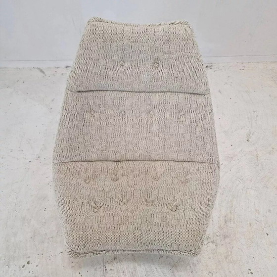 Image 1 of 1960S Vintage F511 Leunstoel In Deense Stof Door Geoffrey Harcourt Voor Artifort
