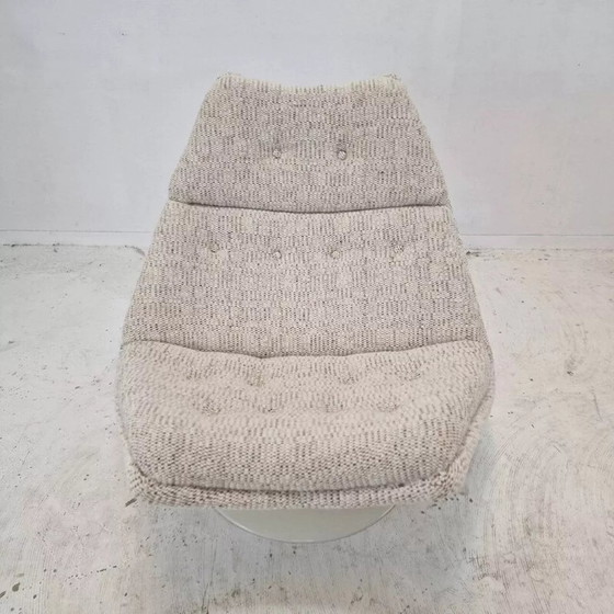 Image 1 of 1960S Vintage F511 Leunstoel In Deense Stof Door Geoffrey Harcourt Voor Artifort