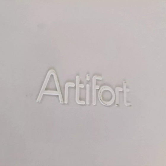 Image 1 of 1960S Vintage F511 Leunstoel In Deense Stof Door Geoffrey Harcourt Voor Artifort