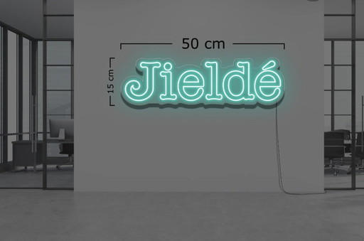 Jieldé Neon Bord, Nieuw, Ontwerp.