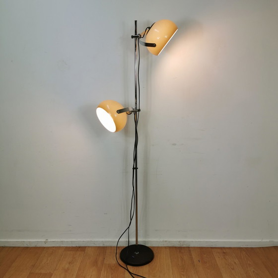 Image 1 of Vintage Dijkstra Space Age mushroom lamp, vloerlamp 