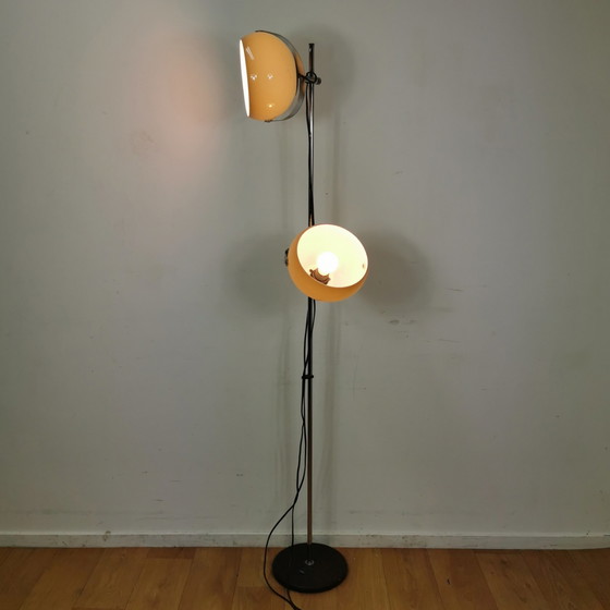 Image 1 of Vintage Dijkstra Space Age mushroom lamp, vloerlamp 