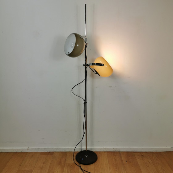 Image 1 of Vintage Dijkstra Space Age mushroom lamp, vloerlamp 