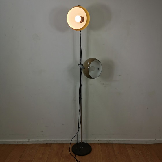 Image 1 of Vintage Dijkstra Space Age mushroom lamp, vloerlamp 