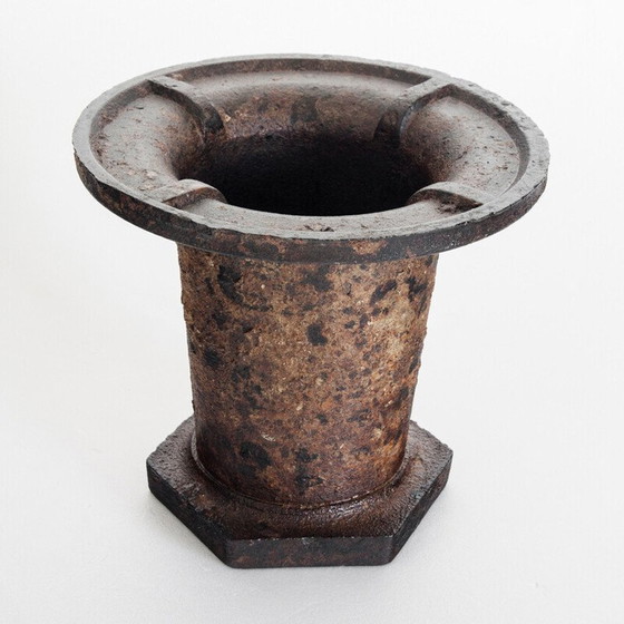 Image 1 of Paar vintage gietijzeren industriële mallen, Frankrijk 1940-1950