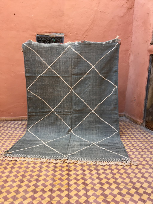 Kelim Boujaad Berber Tapijt 297 X 197 Cm